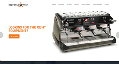 Desktop Screenshot of espressowest.com